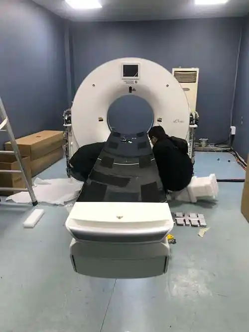 洛阳东方医院影像科新ct安装工作完美竣工,新设备已投入临床使用!