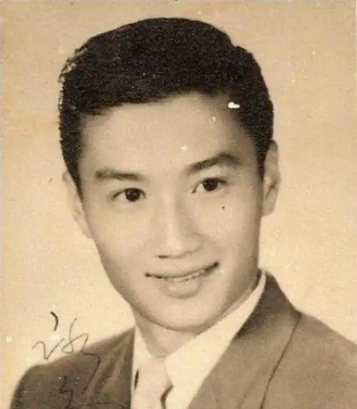 谢贤年轻时候照片两任老婆都是大美女