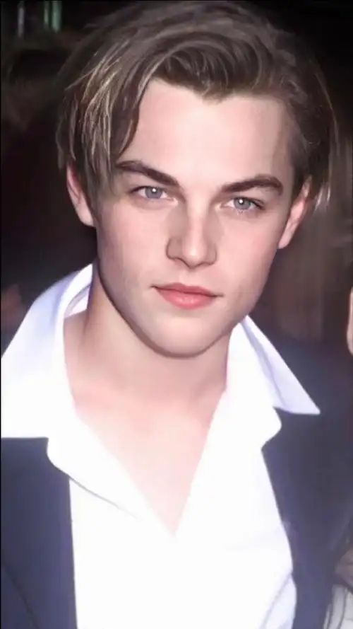 莱昂纳多迪卡普里奥这个统一全球审美的男人颜值巅峰的时候究竟有多帅