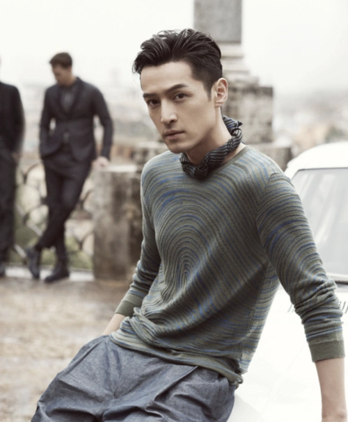 不管是什麼发型,胡歌都能驾驭出不一样的味道.