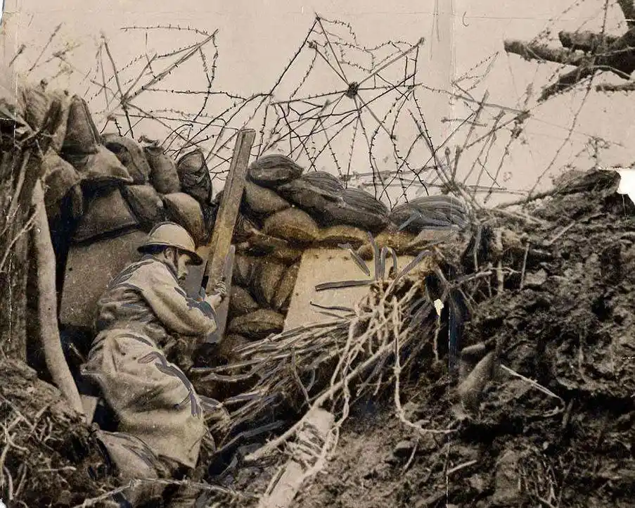 弹药箱就码在战壕敌人却打不到?电影看多了,那样等于送死