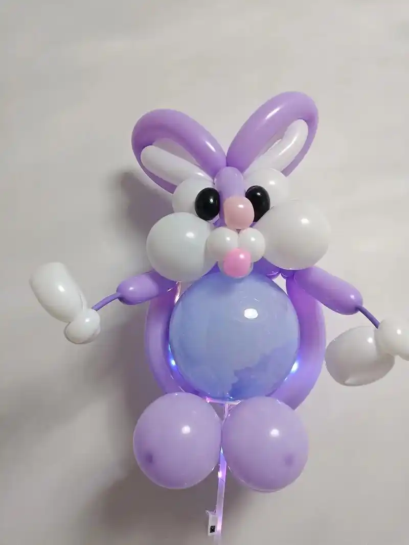 6个兔子,哪个好看,我依然喜欢第四个#手工制作气球 #祝刷到 - 抖音