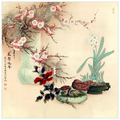 欣赏| 李晓明工笔画作62图 太美了 看完你心绪会沉静下来