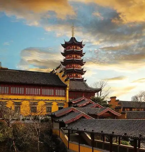 南京最有名的塔叫什么名字(南京一座古刹朱元璋曾题匾)(1)