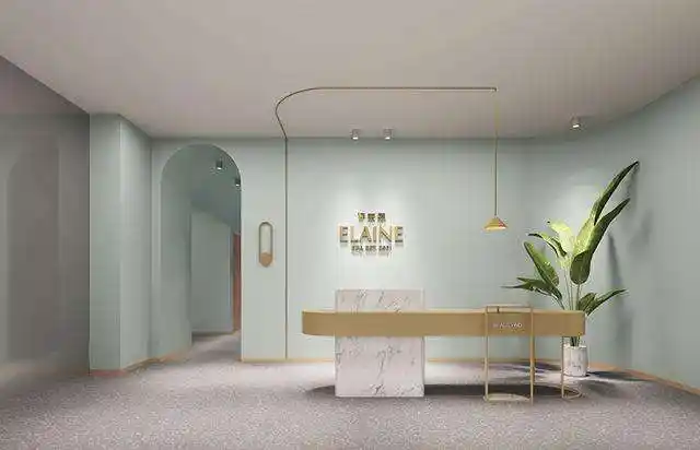 太原美容店门头设计,形象设计,背景墙设计,展板设计,店铺装饰