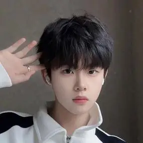 90佰芙美假发淘宝网红假发男生短发碎盖齐刘海自拍蓬松学生发型潮流