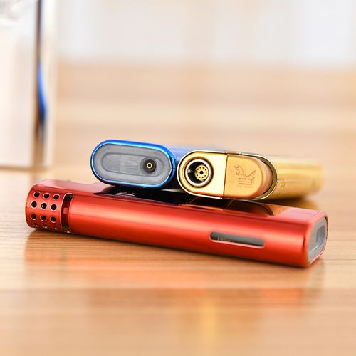 浪客防风打火机定制logo男士高档精品金属机可充气直冲蓝焰打火机