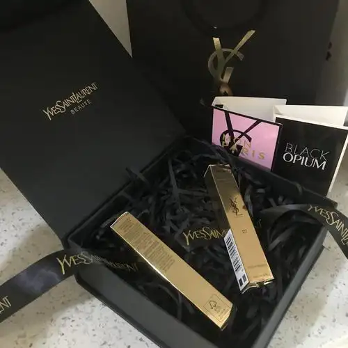 刻字礼盒小黑1966金条小金树林口红杨树林旗舰店礼品盒