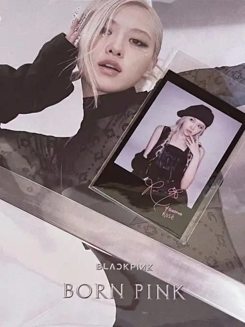 专辑开箱rose朴彩英单封