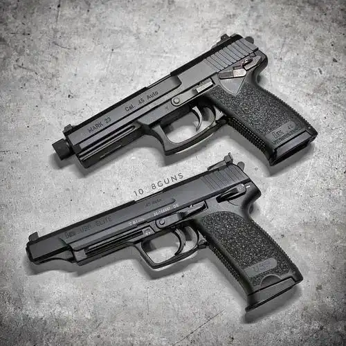 h&k# mark 23/#mk23#8815和#usp#"精英型"(elite)8915 图源