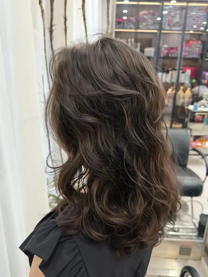 中长发质感免打理烫发 中长发 烫发最好的选择