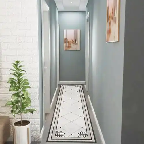 过道瓷砖拼花08米宽走廊造型地砖图案入户玄关客厅带花纹地板砖6601款