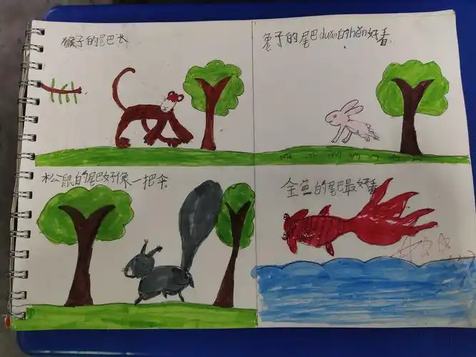 绘本画第四期 比尾巴