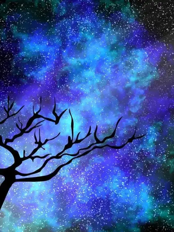 送你满天星辰 #梦幻星空 #星空夜晚 #唯美意境 #治愈系 - 抖音