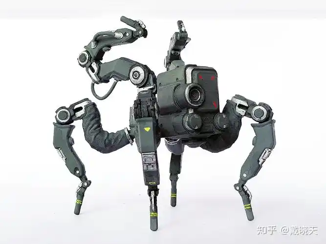 在《赛博朋克2077》中出现的机器人以传统的机器人形象为主,依然是