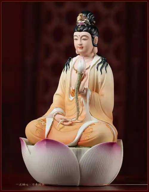 8吋莲台 大势至菩萨【图