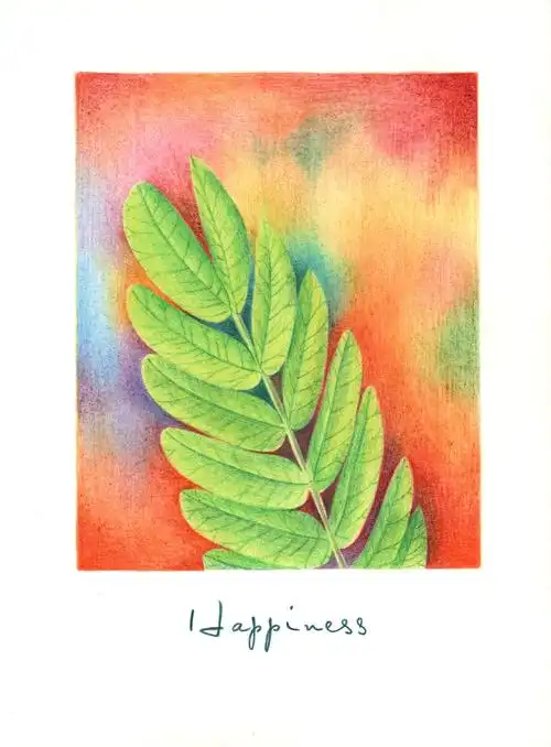 《一些彩铅装饰画》