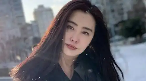 53岁王祖贤雪中浅笑状态好,看起来还是三十年前模样