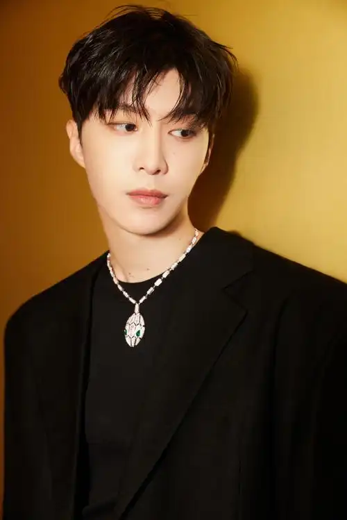 范丞丞黑风衣造型