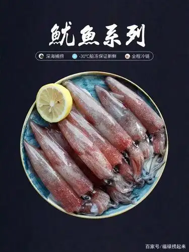 海钓船抓上来直接活冻的.质量非常好. 一口下去 满嘴鱿鱼膏.
