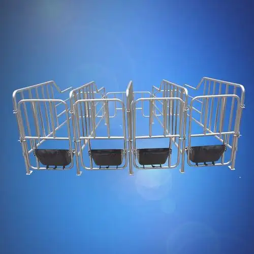 热镀锌定位栏母猪分娩定位栏母猪加厚猪定位栏厂家直销皓林牧业