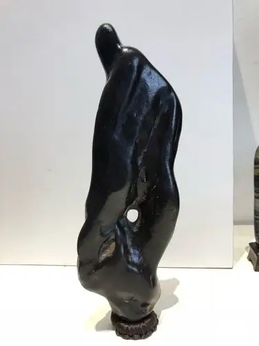 黑色的诱惑!广西来宾水冲石