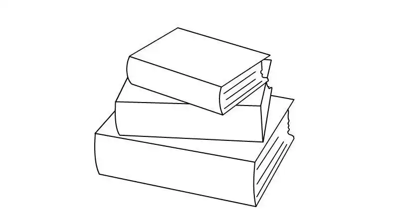 书怎么画 书怎么画简笔画_老教授逛逛网