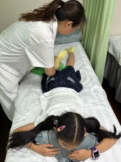 神奇‼️中医推拿现场就看到孩子增高了‼️