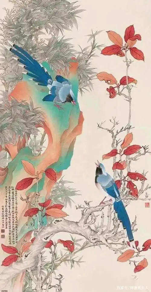 精工富丽 淳美典雅——刘伯农充满农家山野味的工笔花鸟画(图)