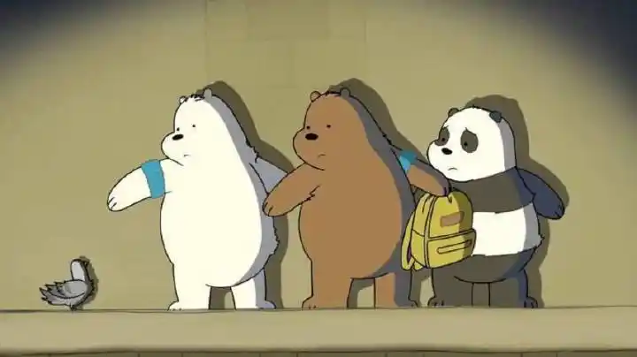 咋们裸熊壁纸讲述了三只小熊的故事有喜欢的吗