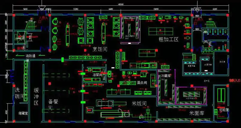 四川商用厨房工程公司告诉你餐饮厨房排水管设计方案