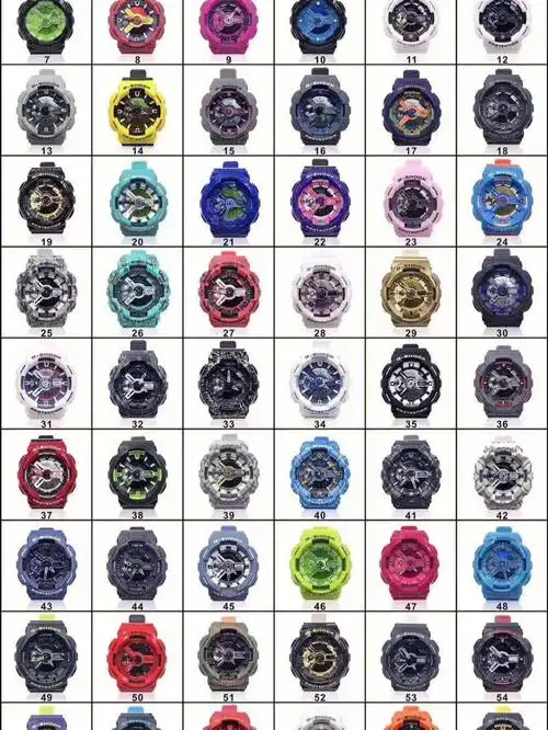 卡西欧ga110全系图