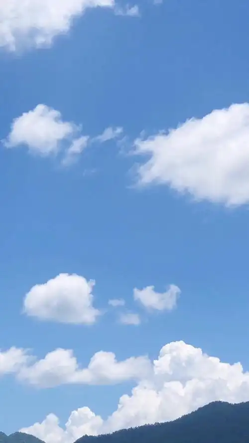 天空的云# 故乡的云(浙江 云和)