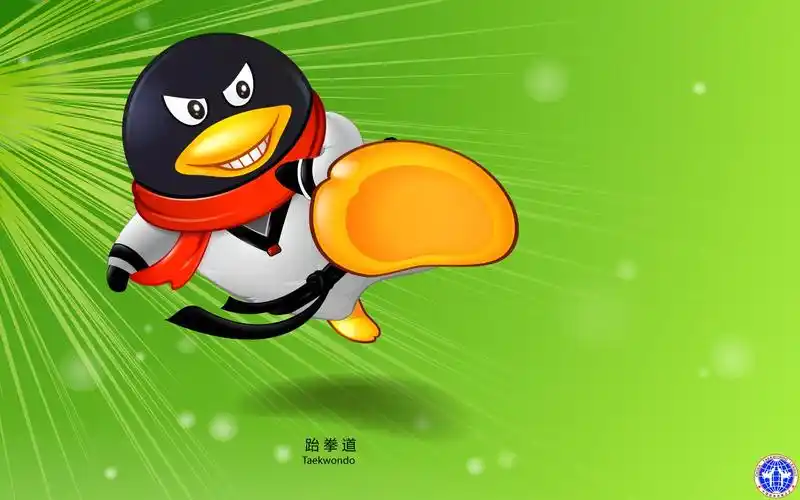 跆拳道qq奥运壁纸图片