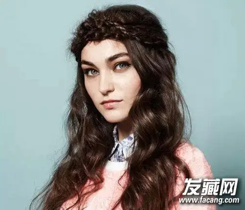 【图】长发编发教程图解 多股辫打造王冠造型(10)_中长发型_发藏网