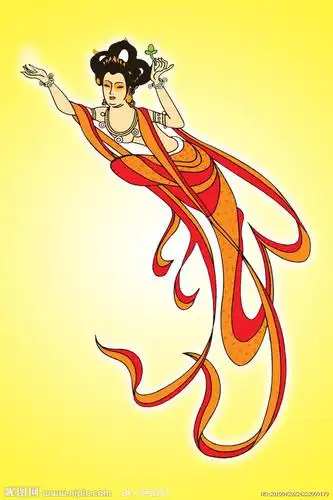 飞天仙女简笔画怎么画 飞天仙女的画法