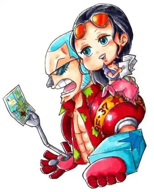 难道,只有我一个人觉得弗兰奇罗宾酱是绝配cp吗?