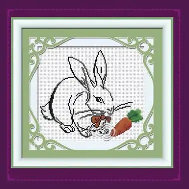 快乐小兔 - 615114 - ks十字绣