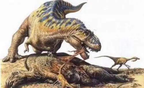 恐龙之王霸王龙侏罗纪晚期顶级掠食者食物链顶端