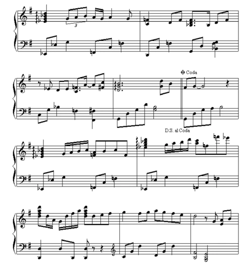 遇见(孙燕姿) 钢琴谱