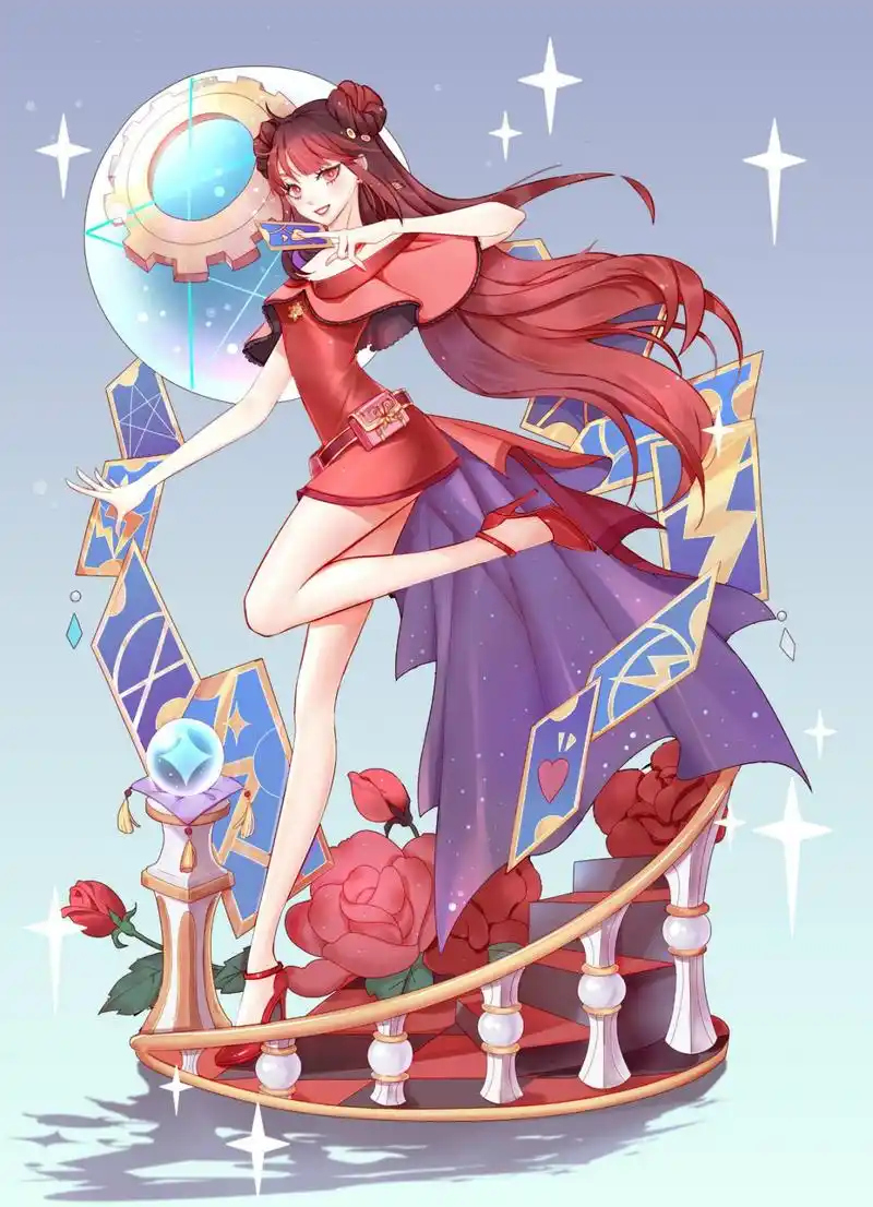 叶罗丽漫画版人物,孔雀古典风,王默成了娃娃,白光莹变成了天使