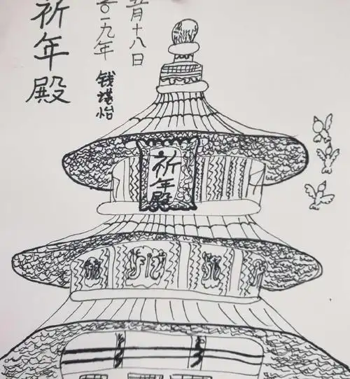 素菲美术天坛写生记(周六)