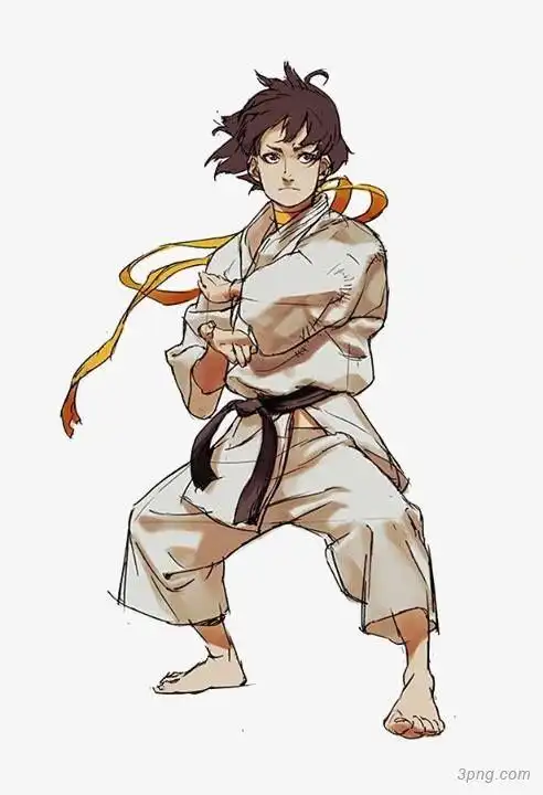中国功夫png素材透明免抠图片-动植人物