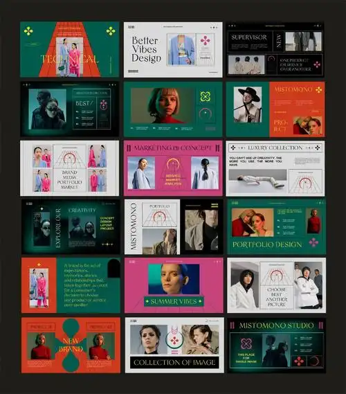 不知道如何排版来看这100多种图文版式设计