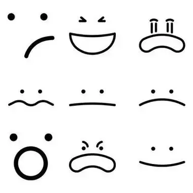 表情简笔画 喜怒哀乐表情包简笔画简笔画表情包简笔画表情包 简笔画