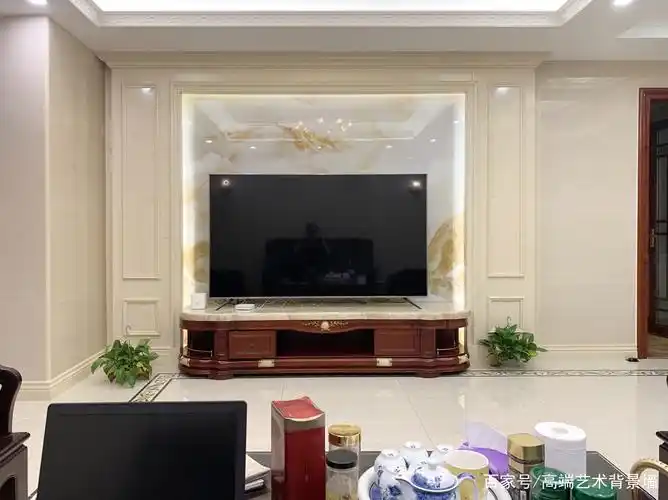 百度爱采购首页 商品专题_大理石背景墙石材电视背景墙是一个客厅的