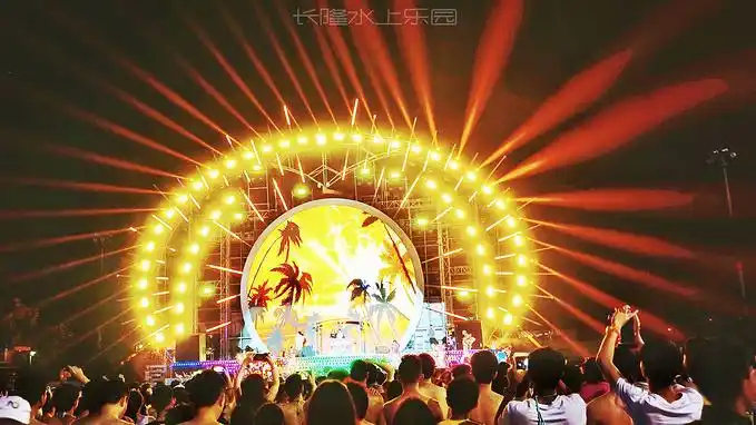 长隆水上乐园炫酷拽爆电音节