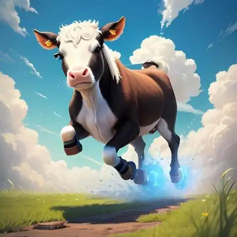 牛气冲天图片 适合做微信头像的牛-巨铭百科网