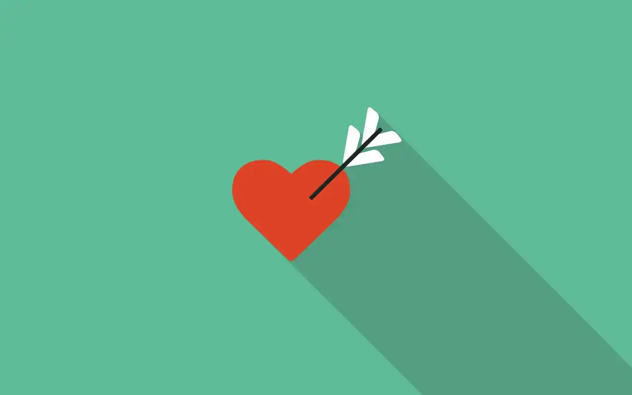 520治愈系爱情心形唯美静物高清桌面壁纸-设计创意-壁纸下载-美桌网