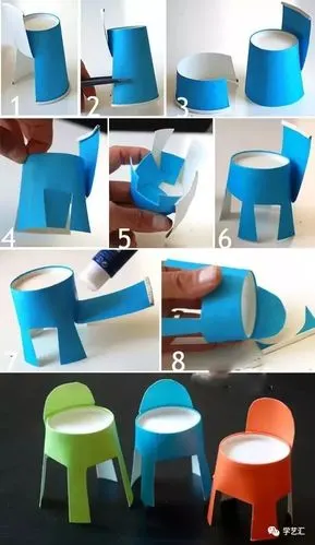 纸杯手工看小纸杯的神奇大变身快带孩子玩起来吧